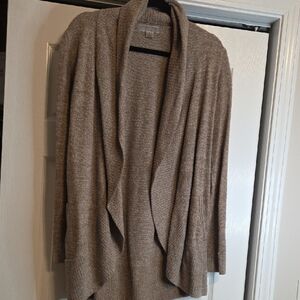 Barefoot Dreams Tan Women's Cardigan